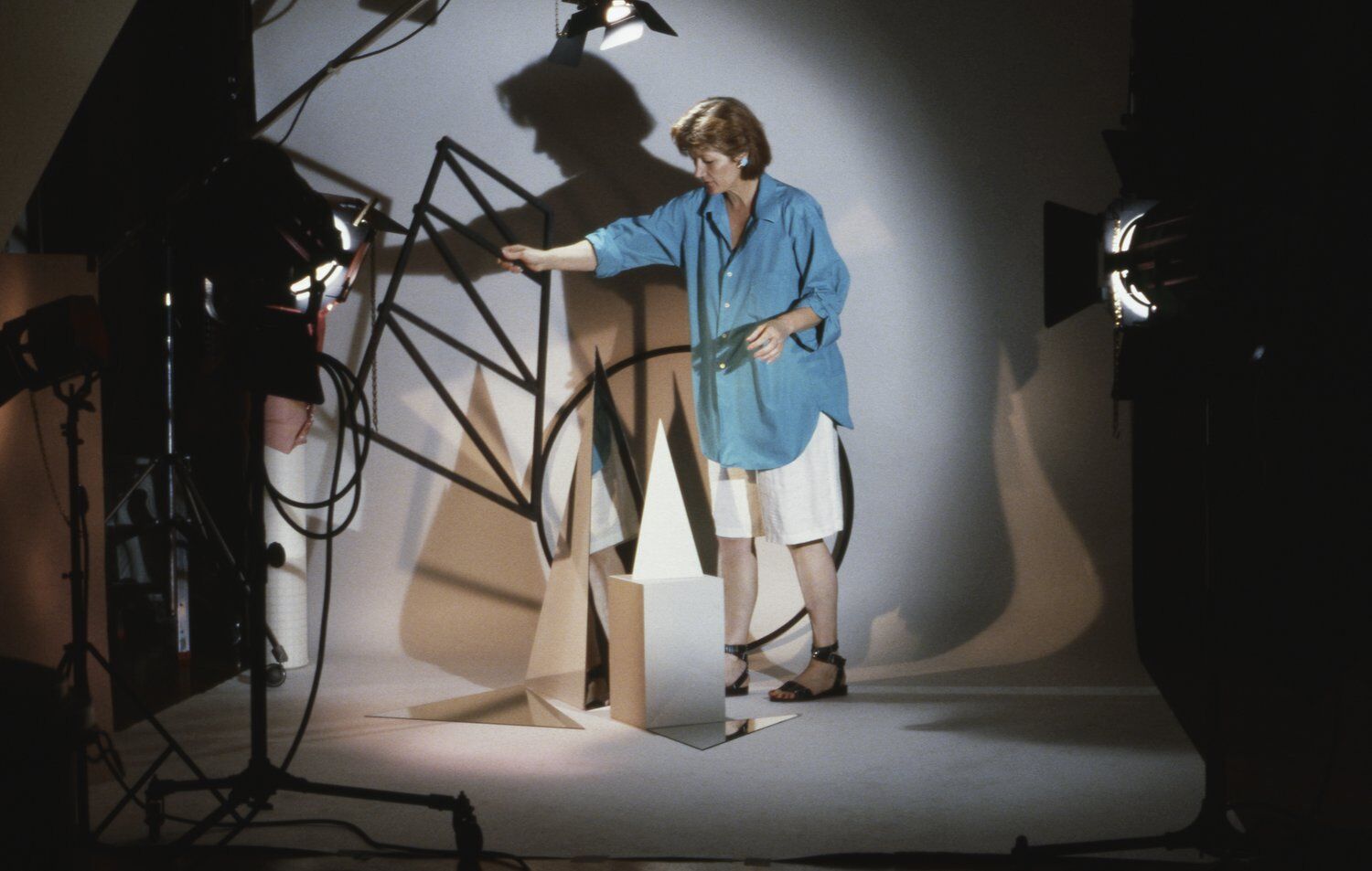 Barbara Kasten Portrait Studio