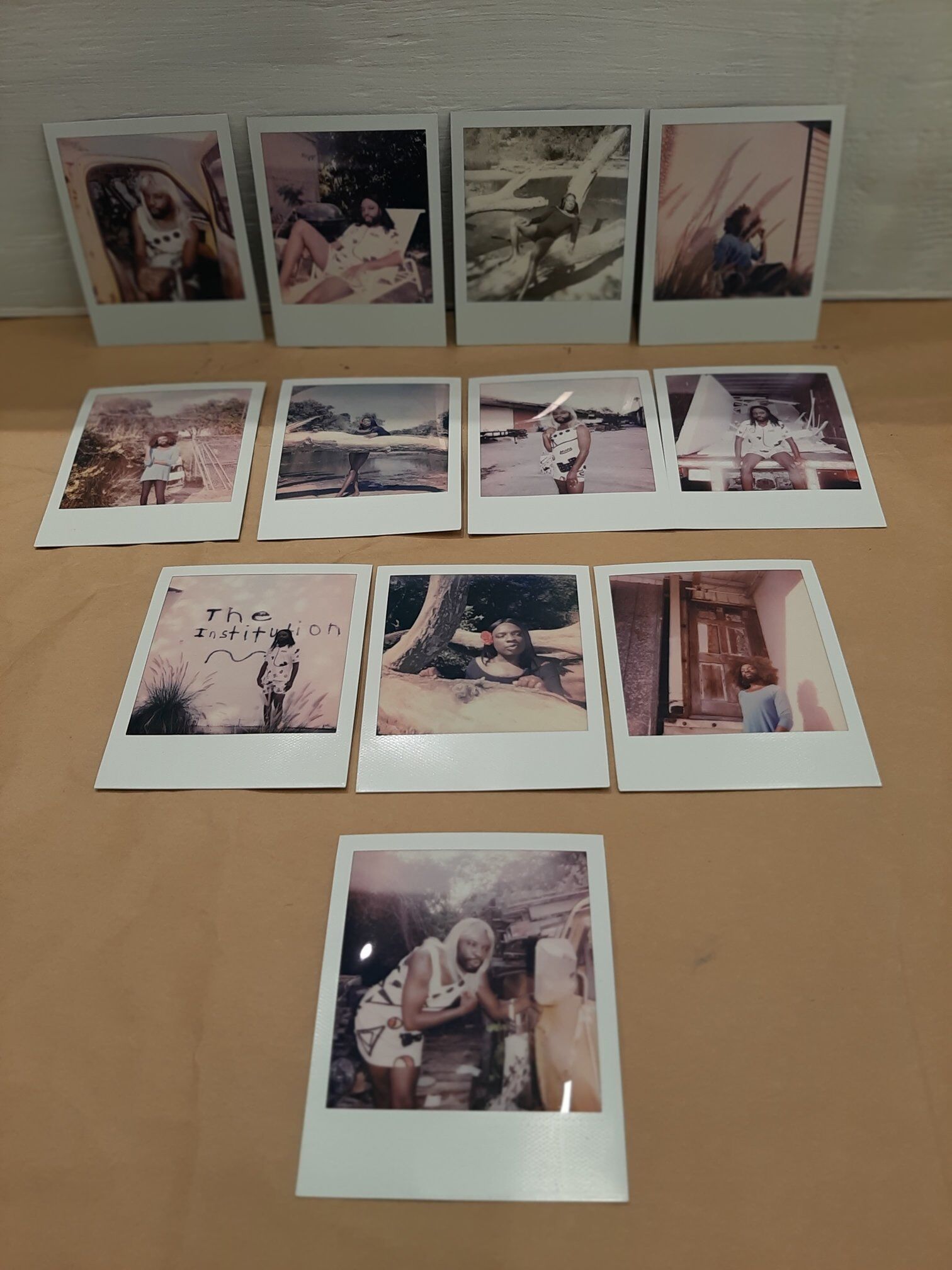 artist Kalup Linzy studio Polaroids