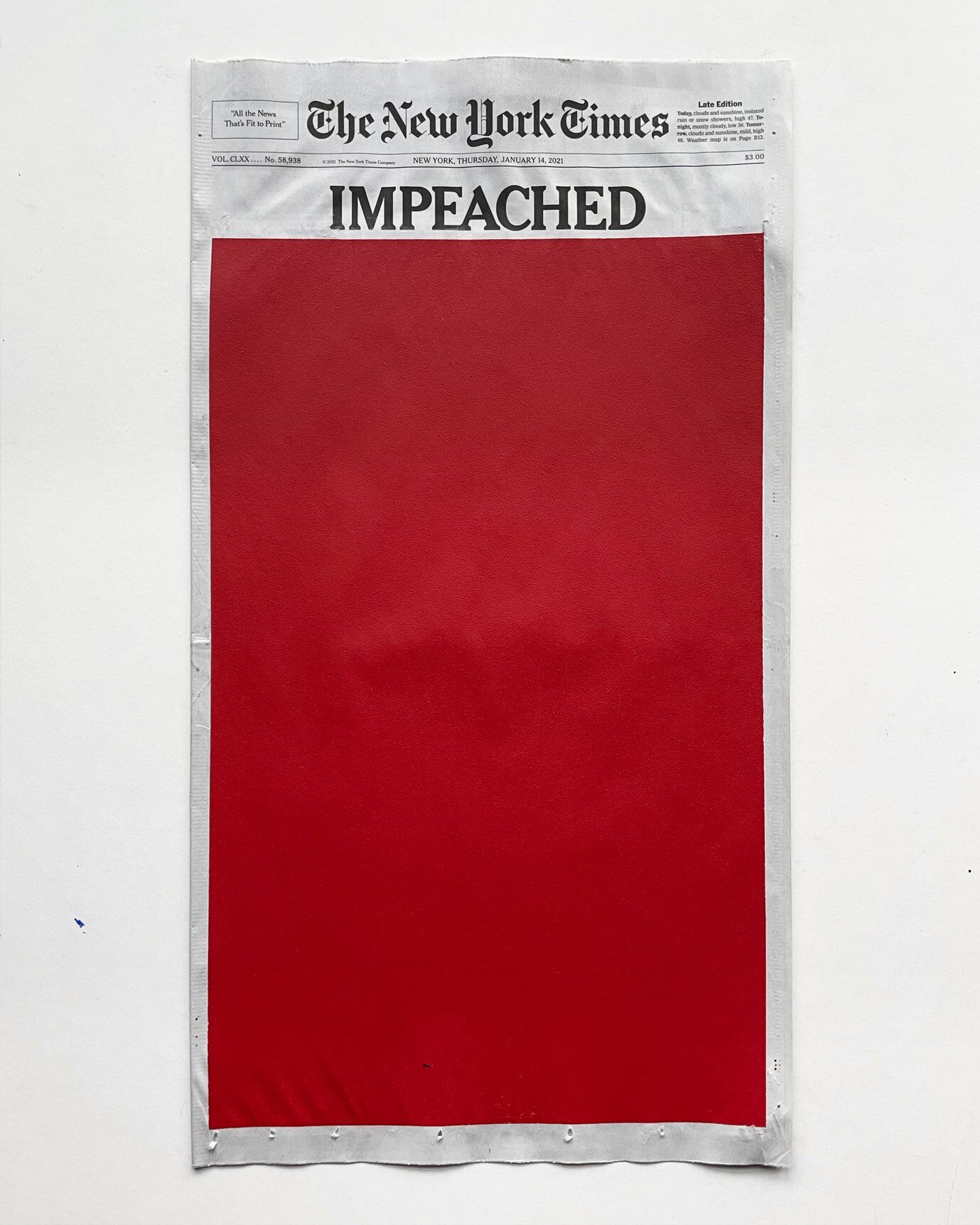 Sho Shibuya newspaper front page