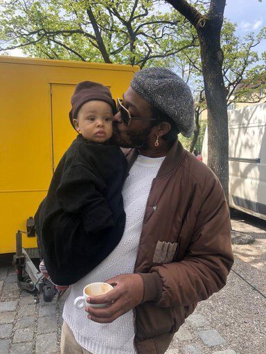 artist Curtis Santiago Father's Day