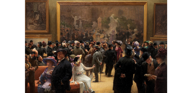 HENRI ADOLPHE LAISSEMENT Au Salon des Artistes Français en 1911