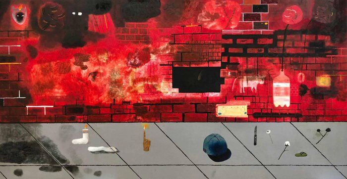 Kenny Rivero Vivero 2018 painting