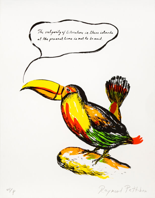 raymond pettibon untitled toucan