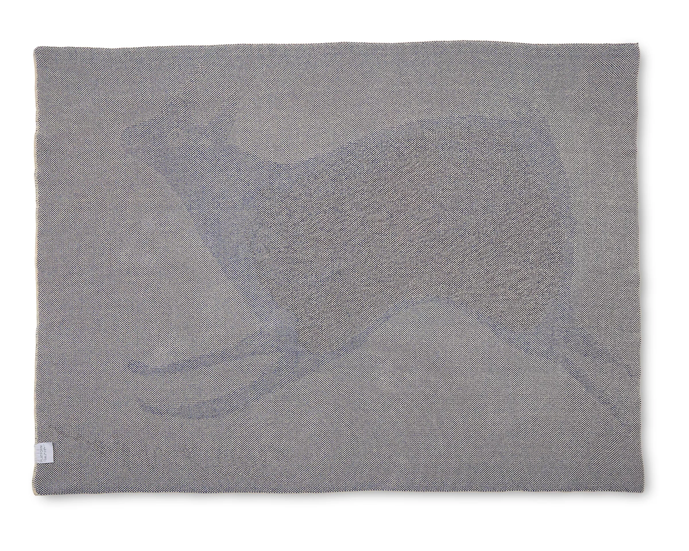 bill traylor blue rabbit running throw blanket