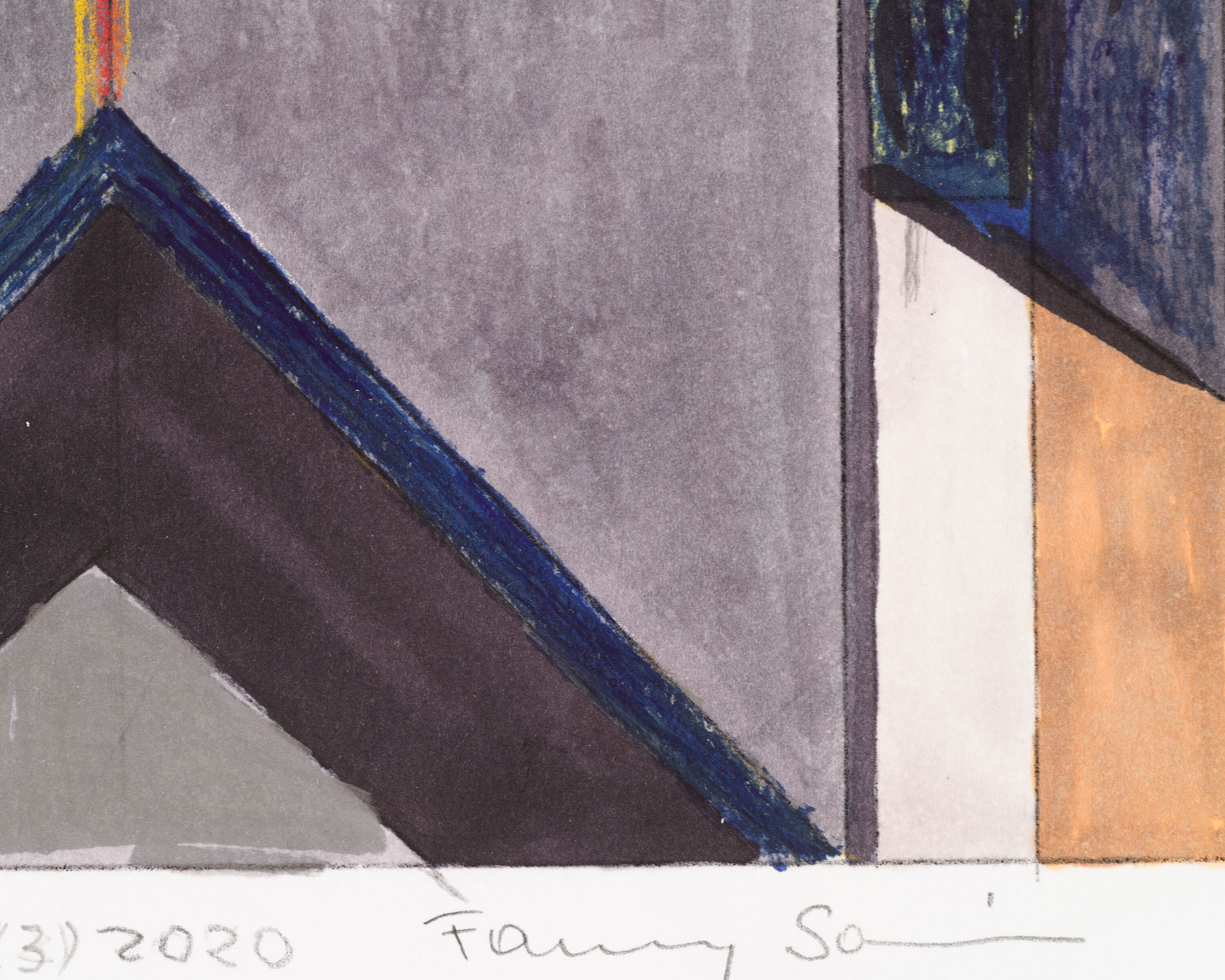 fanny sanin study for painting no 1 3 2020