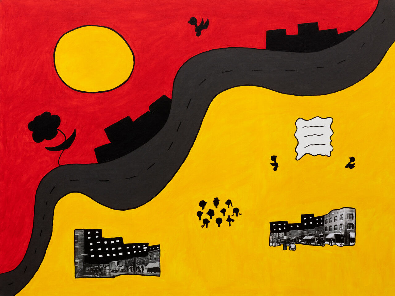 アート・デザイン・音楽 TRANSIT The Landscapes / The Portraits Listening To Light 24″ x 24″ Abstract Painting – Abstract Art US