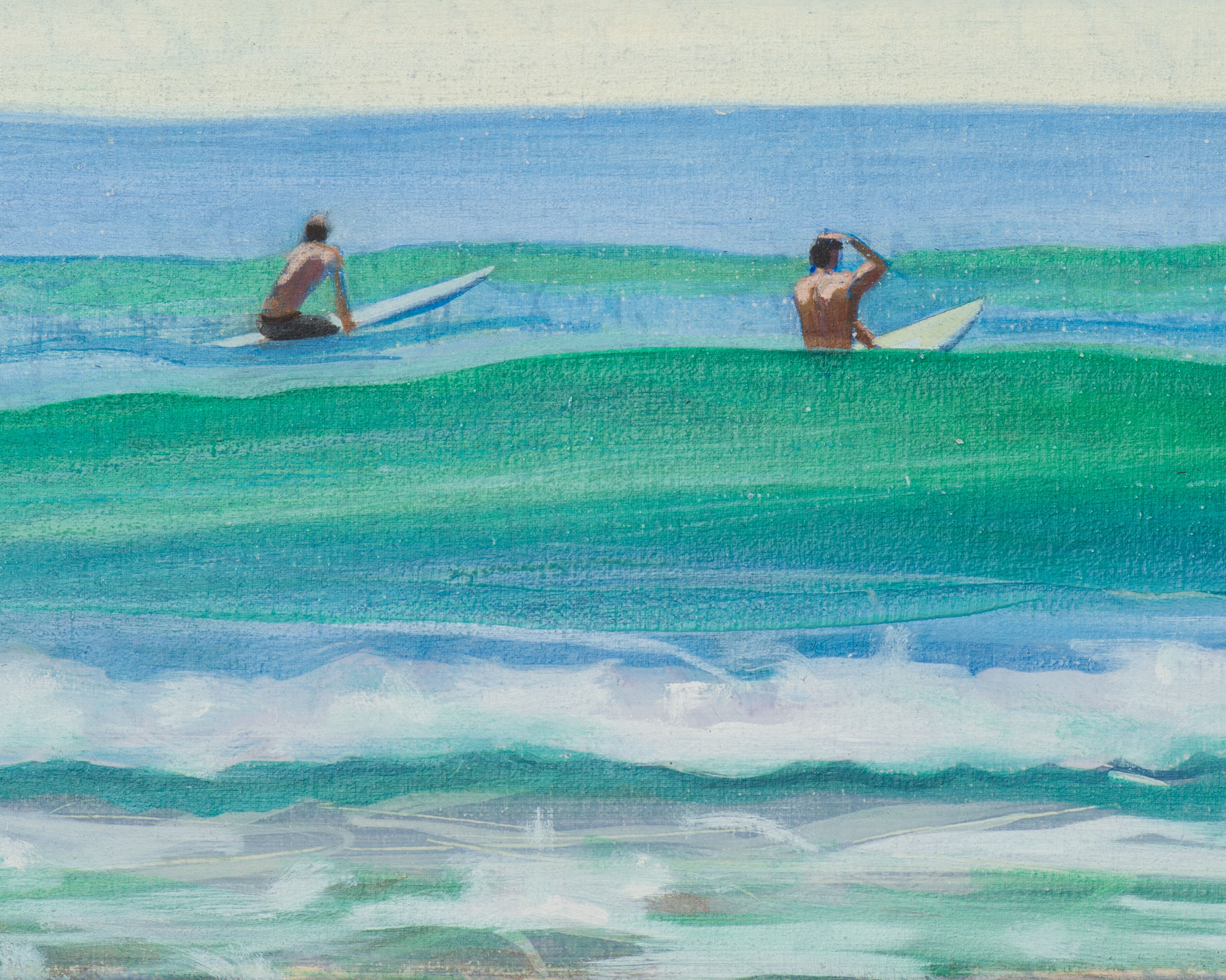adam de boer two surfers at sands