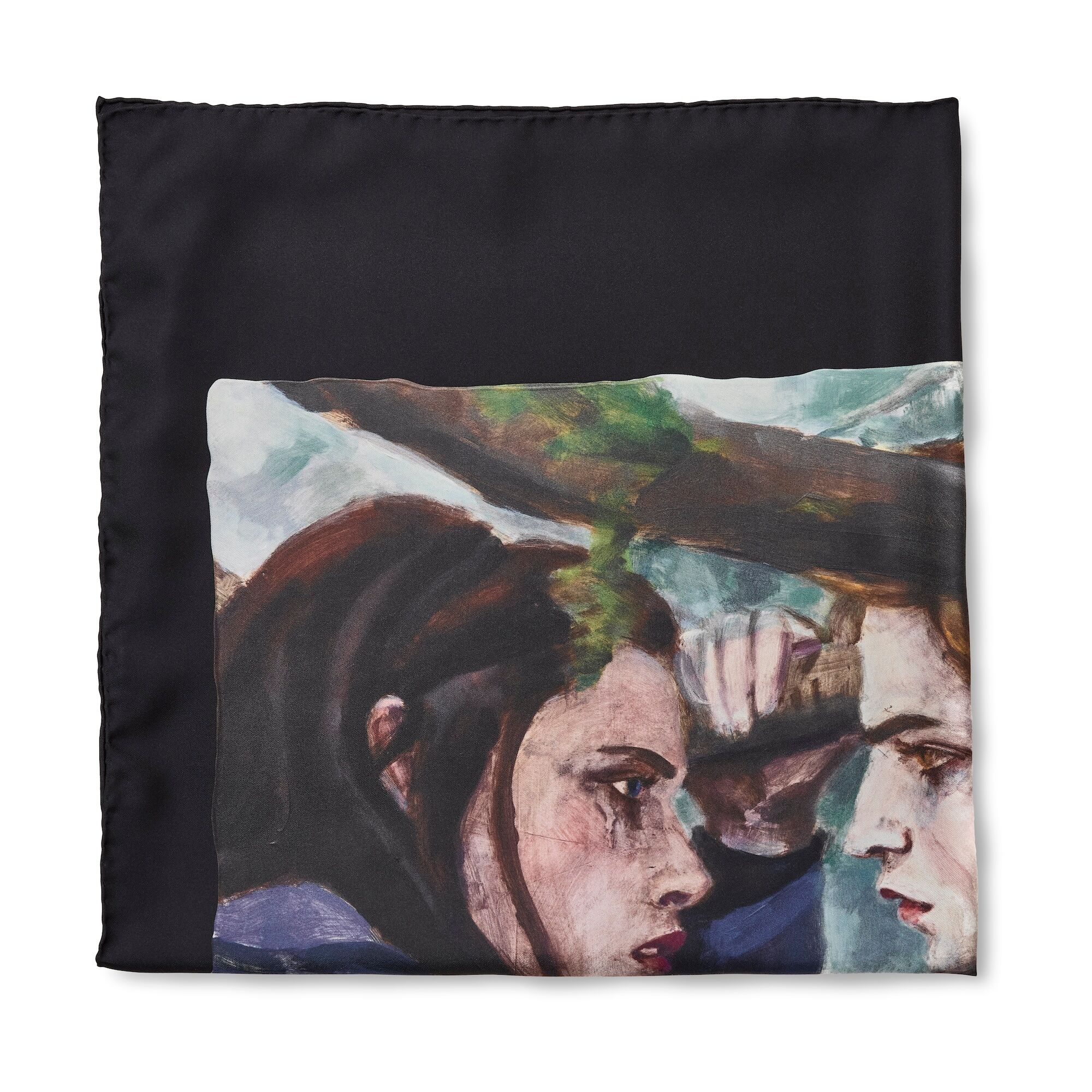 elizabeth peyton twilight silk scarf