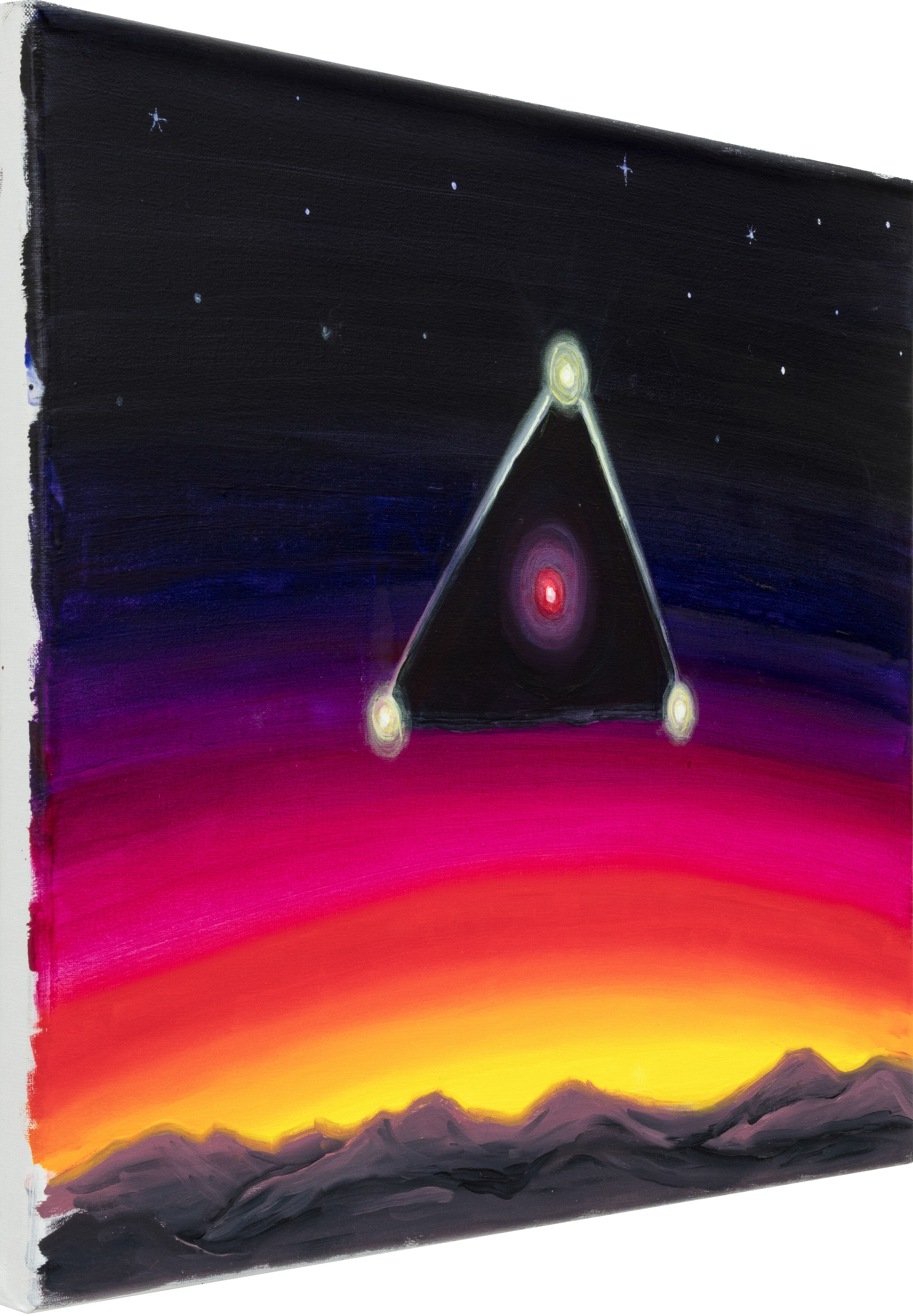 charles irvin black triangle at sunset 1
