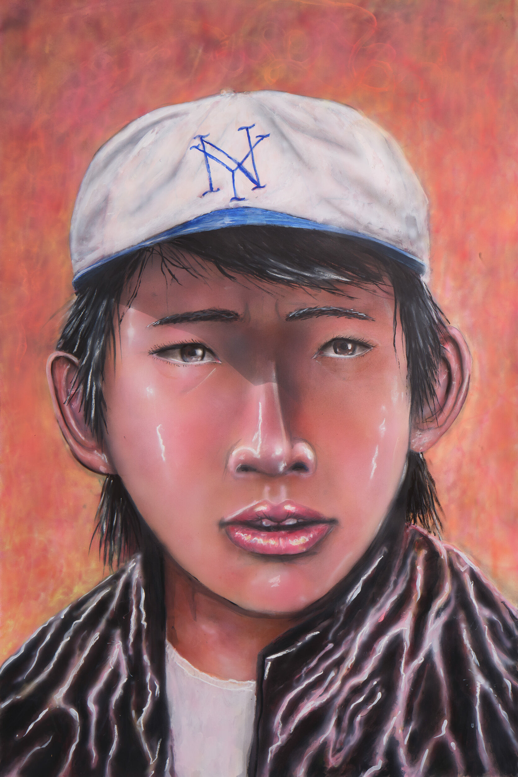 Daniel Wang's portrait of a teenaged Ke Huy Quan