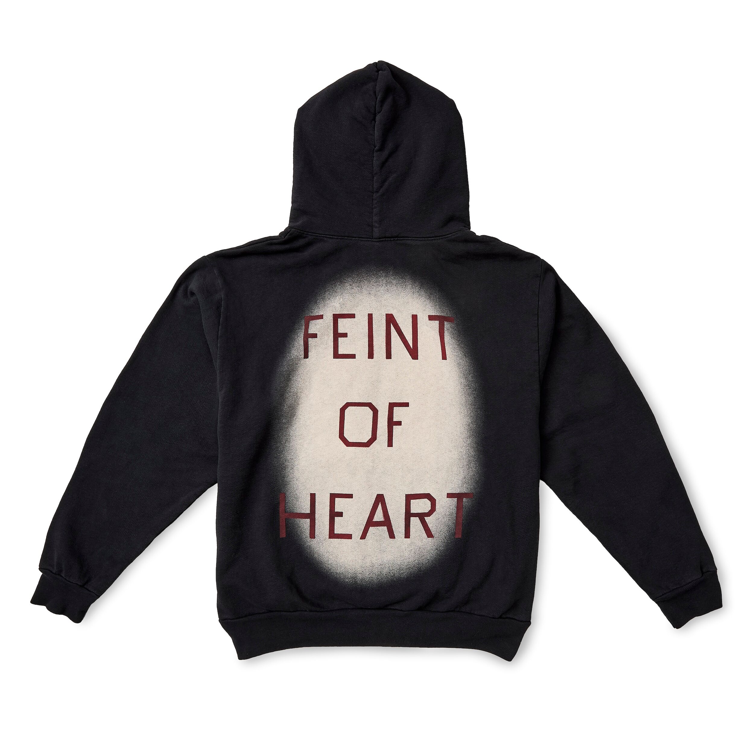 ed ruscha feint of heart platform hoodie