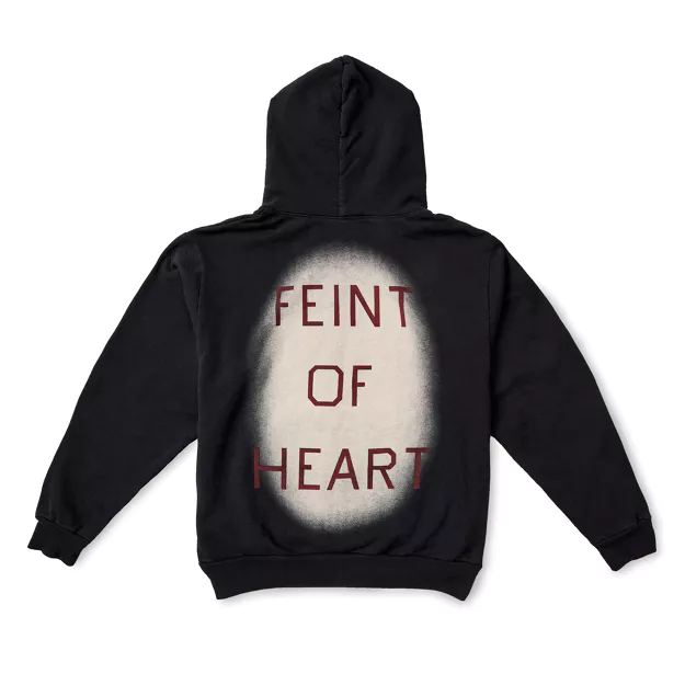 ed ruscha feint of heart platform hoodie